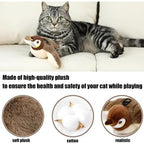 Chirping Bird Cat Toy (Rechargeable)