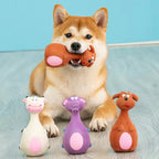 Squeaky Latex Pals for Dogs (4-Pack)