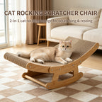 Rocking Lounge Chair Cat Scratcher
