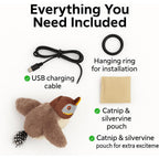 Chirping Bird Cat Toy (Rechargeable)