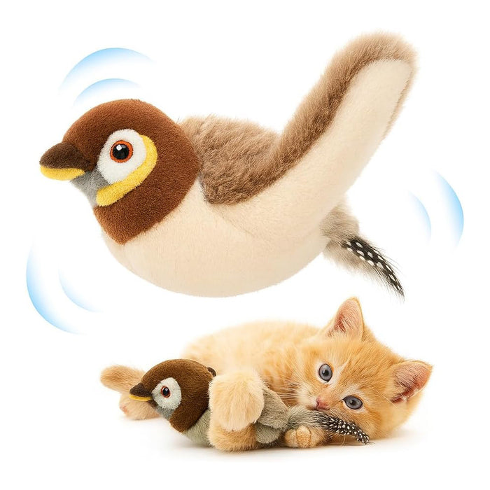 Chirping Bird Cat Toy (Rechargeable)