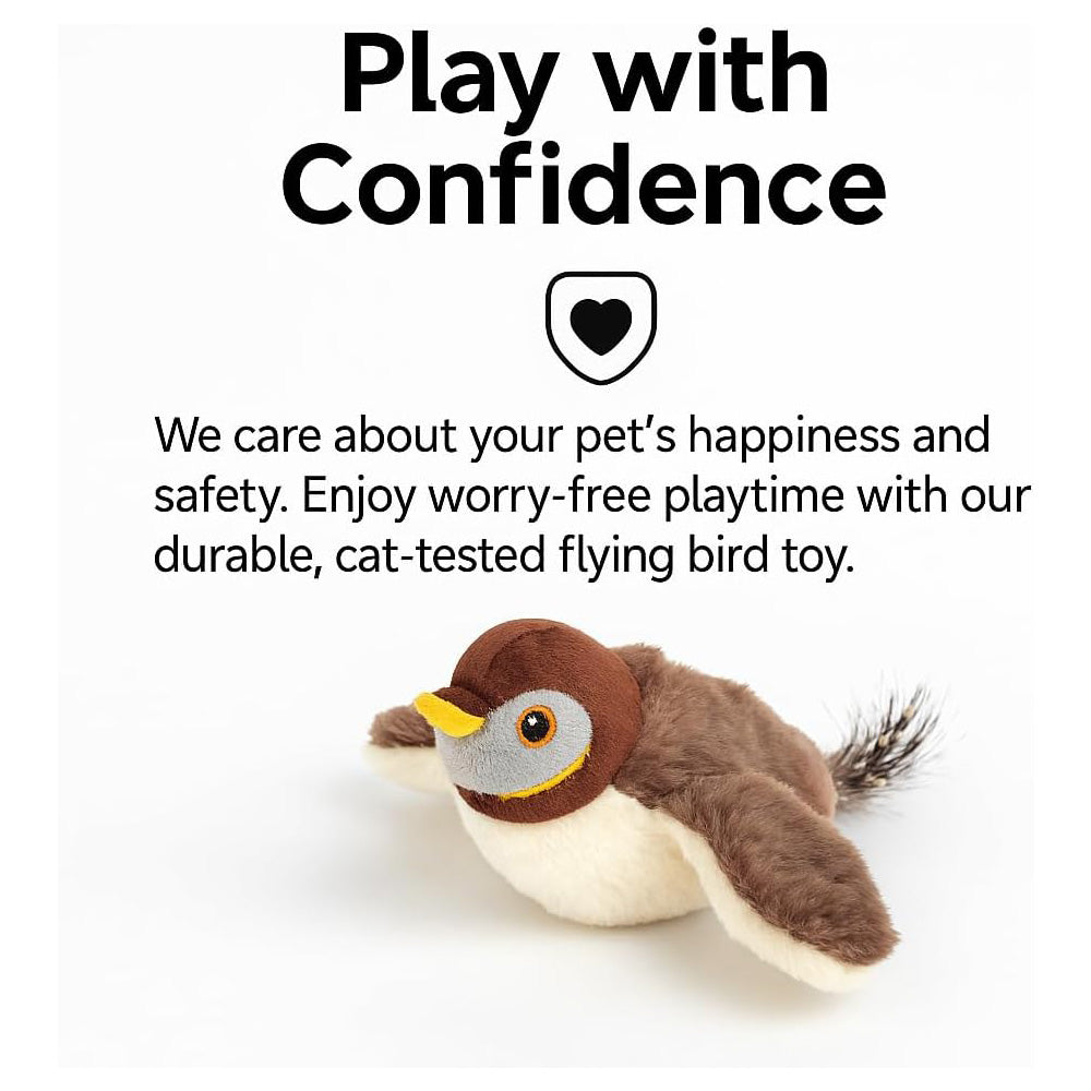Chirping Bird Cat Toy (Rechargeable)