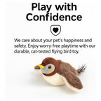 Chirping Bird Cat Toy (Rechargeable)
