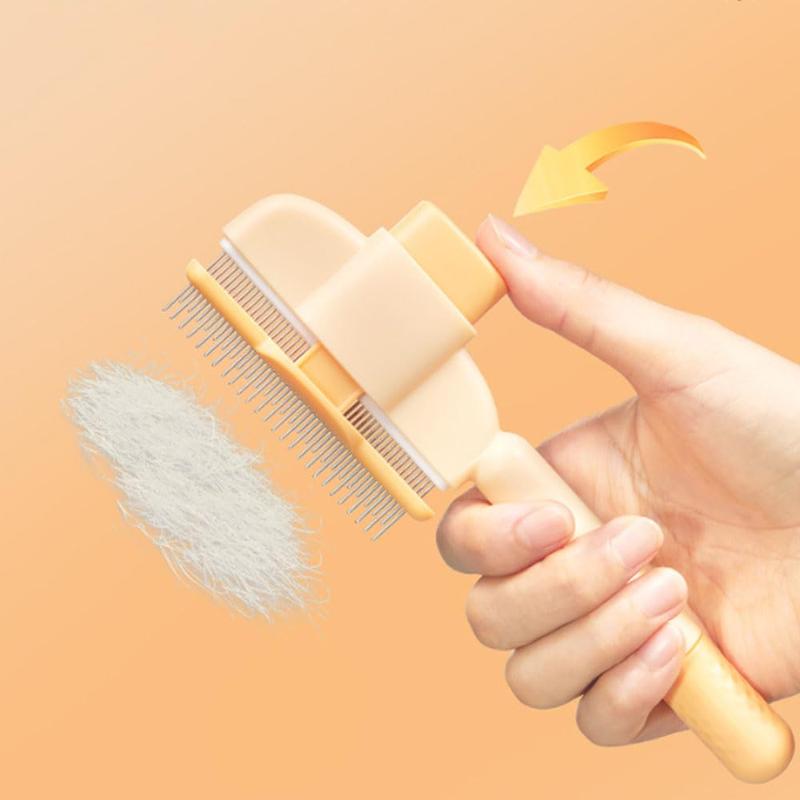 Self-Cleaning Slicker Comb for Cats & Dogs