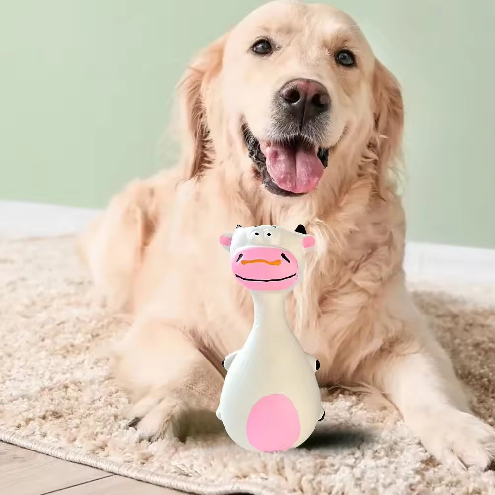 Squeaky Latex Pals for Dogs (4-Pack)
