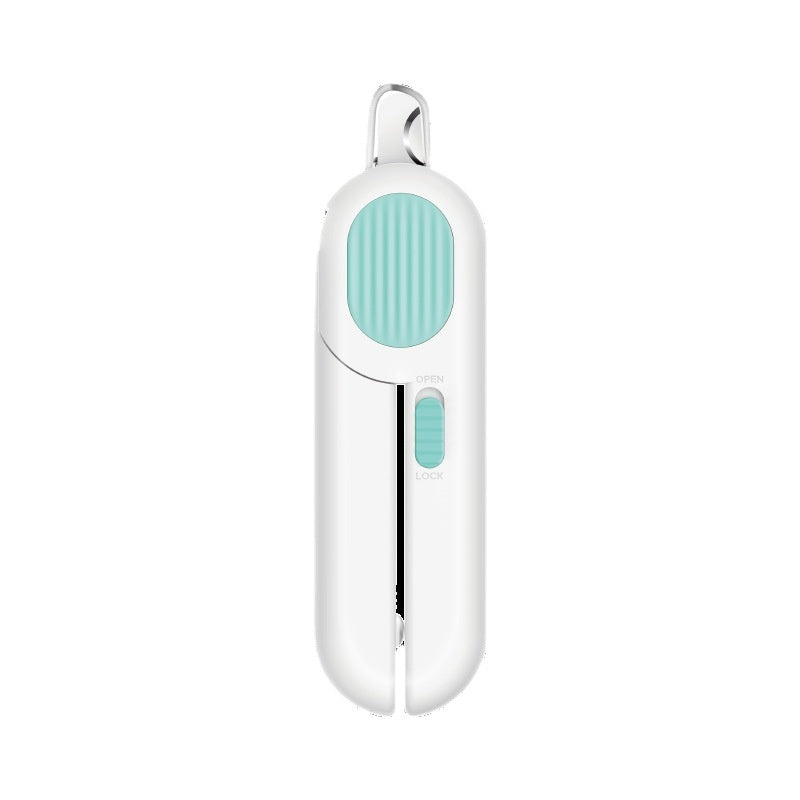 Mint LED cat nail clippers