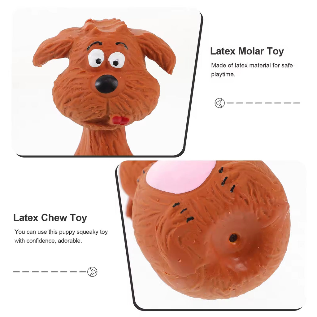 Squeaky Latex Pals for Dogs (4-Pack)